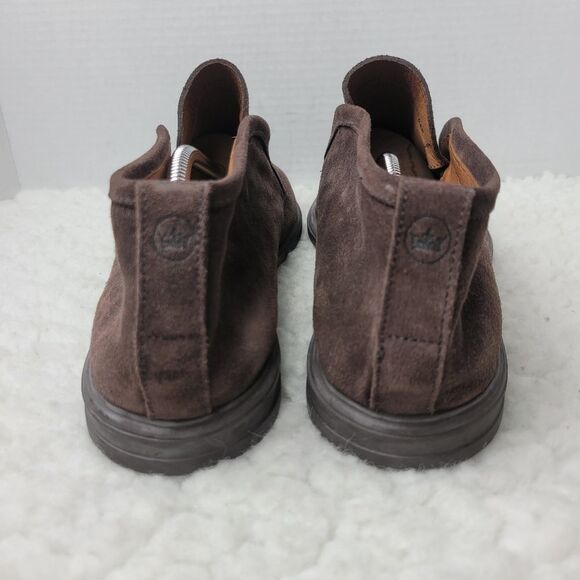 Peter Millar Excursionist Men's Chukka Boots Size 11 .5 Brown Suede Laceless - Picture 4 of 11